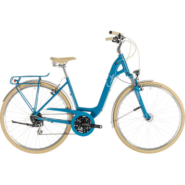 Bicicleta de paseo CUBE ELLA RIDE EASY ENTRY Azul 2019 0